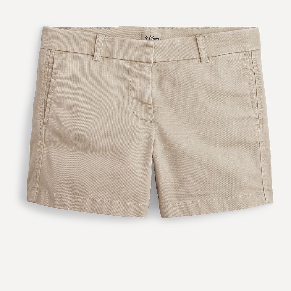 J Crew | Womens Size 0 Beige 5" Chino Short Cotton